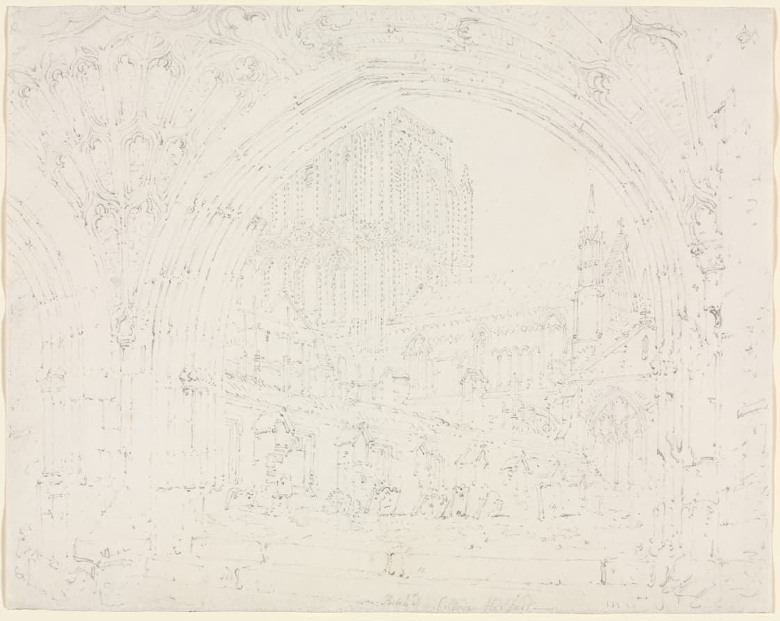 Hereford Cathedral — Joseph Mallord William Turner