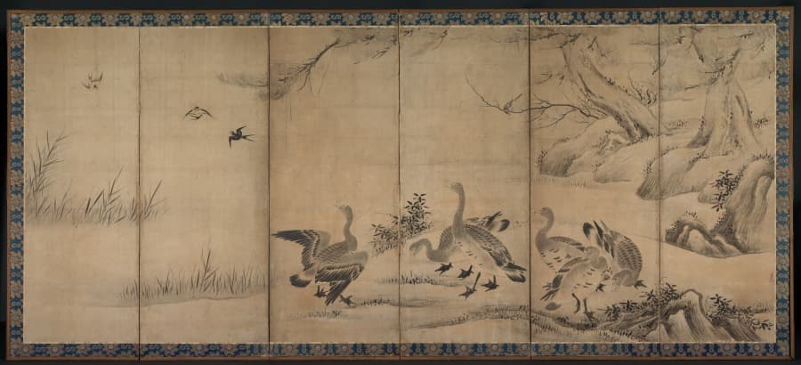 Wild Geese — Kano Sanraku