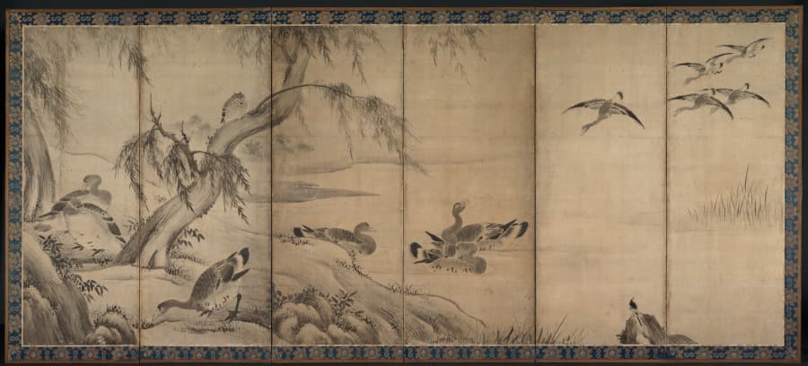 Wild Geese — Kano Sanraku