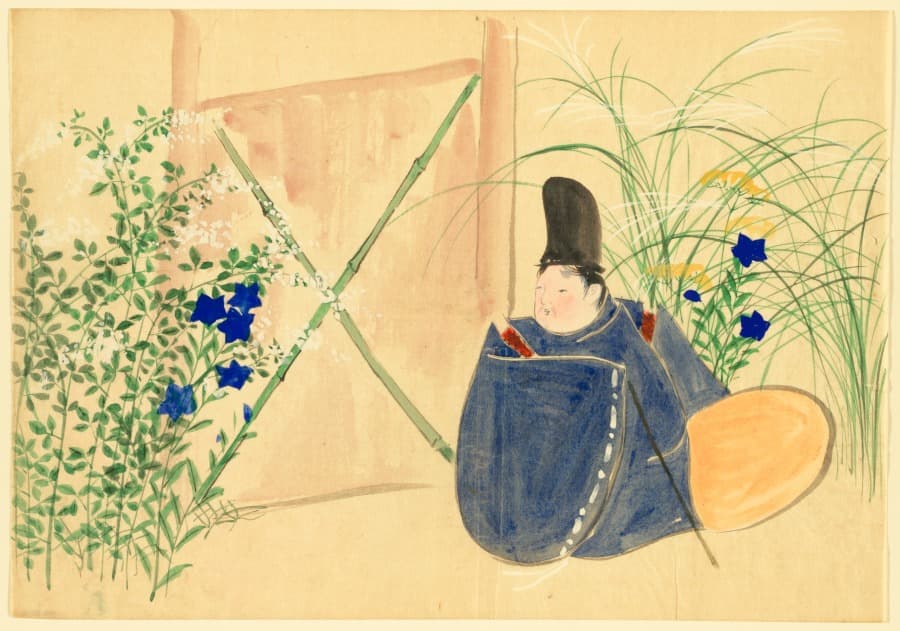 Flowers of a Hundred Worlds (Momoyogusa): Nakaguni (Nakaguni) — Kamisaka Sekka