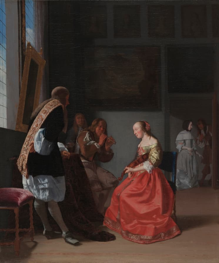 A Musical Company — Jacob Ochtervelt