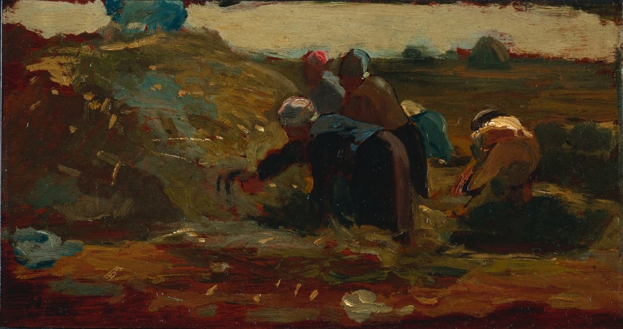 Women Working in a Field — Winslow Homer
