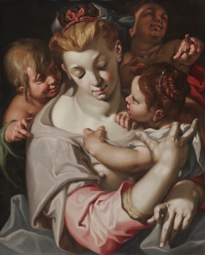 Charity — Abraham Bloemaert