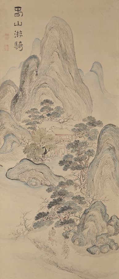 Spring Landscape — Ike Taiga