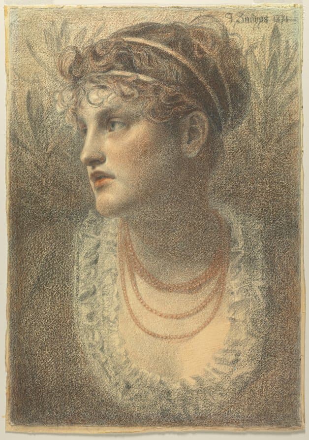 The Coral Necklace — Frederick Sandys