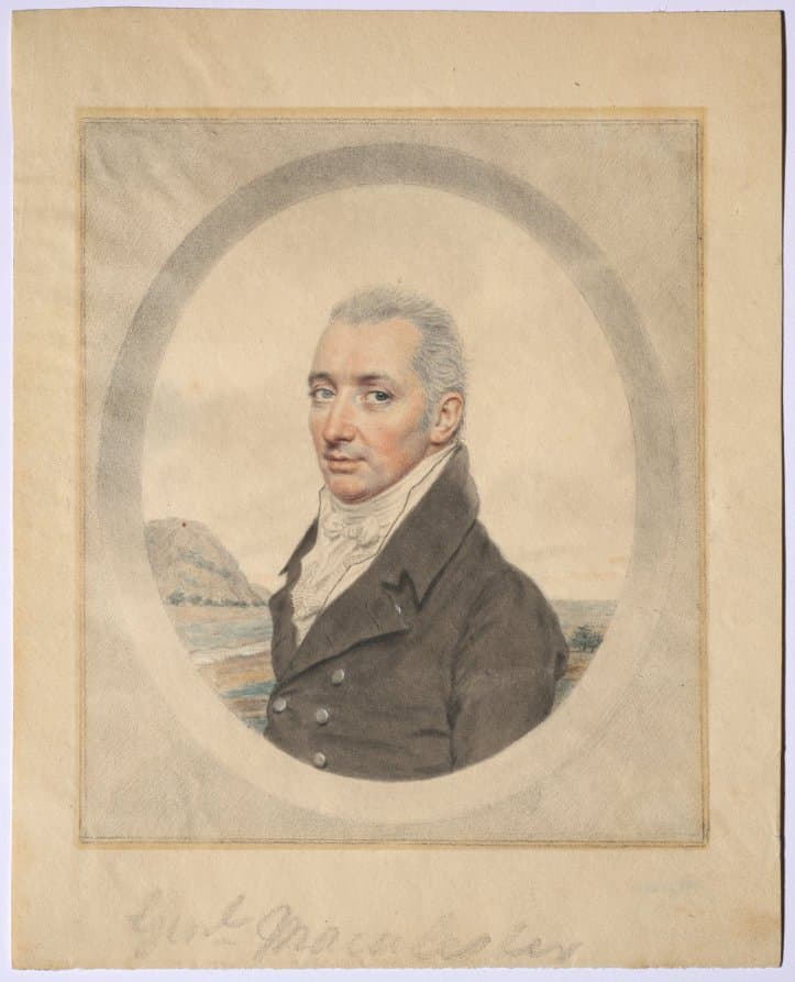 Portrait of General Keith MacAlister — John I Smart