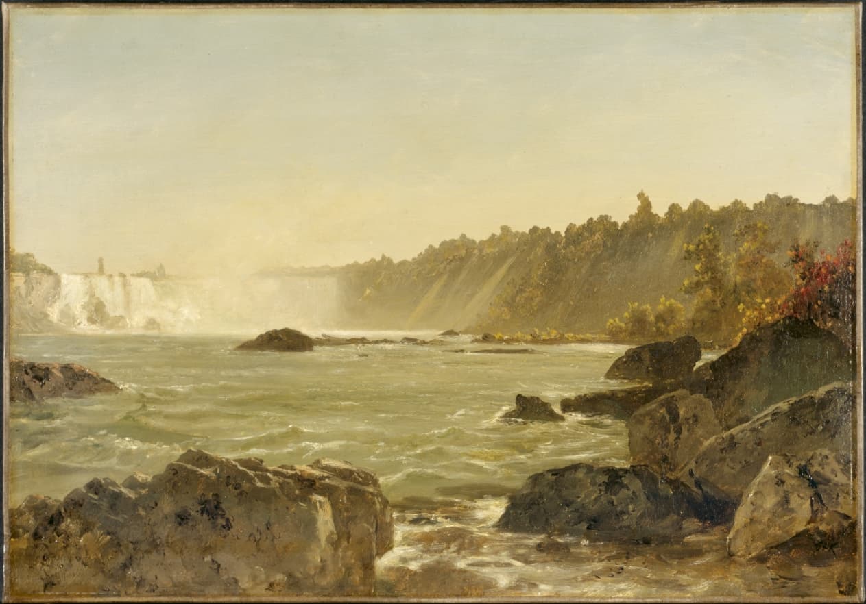 View of Niagara Falls — John Frederick Kensett