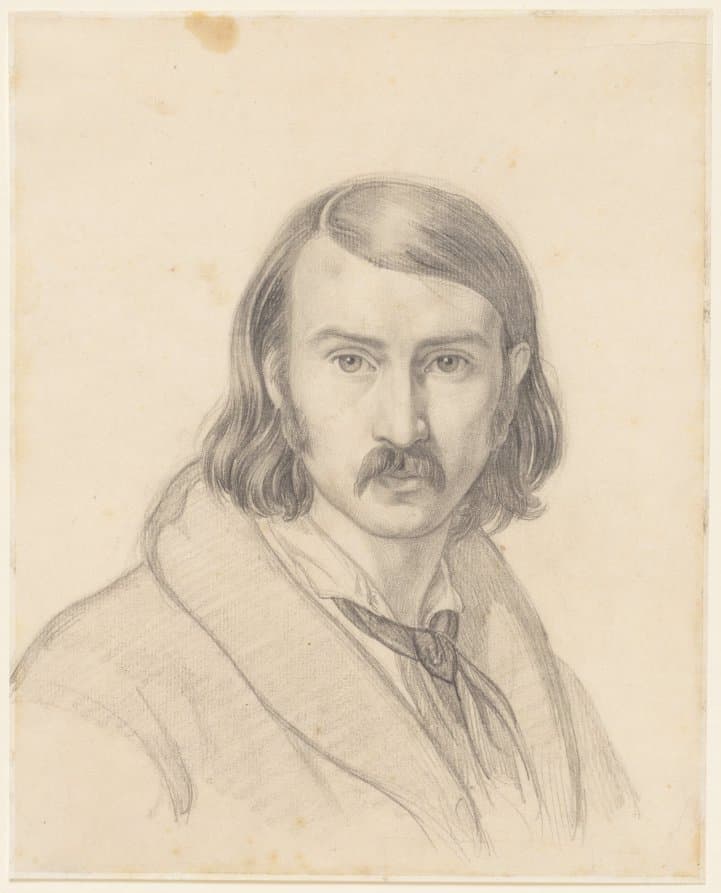 Self-Portrait — Friedrich Preller