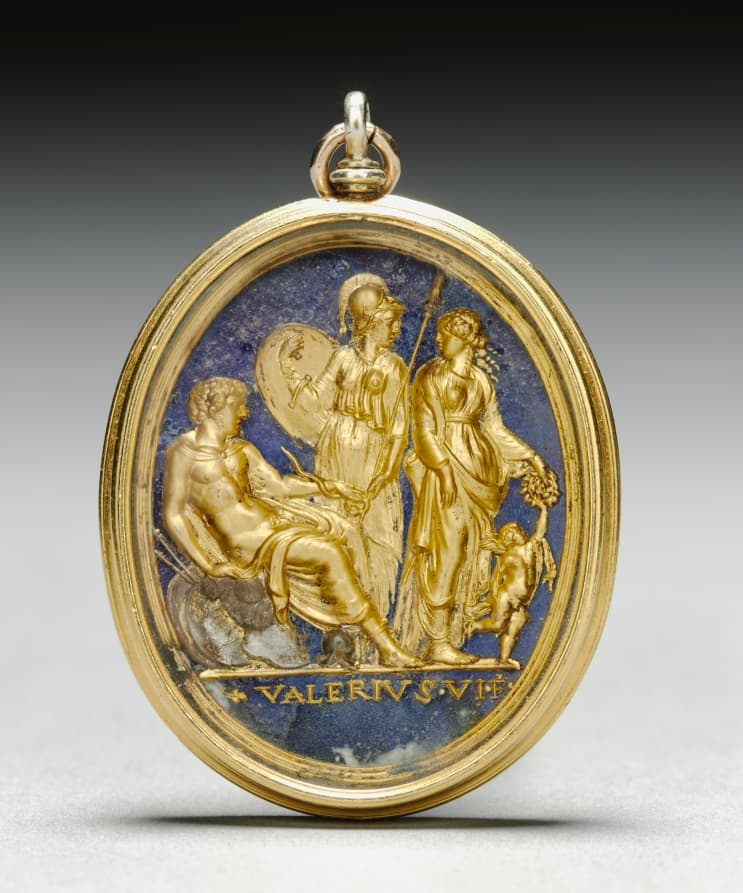 Mars, Minerva, Venus, and Cupid — Valerio Belli