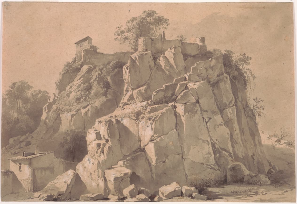 The Rock of Beauregard, Lyon — Jean Jacques de Boissieu
