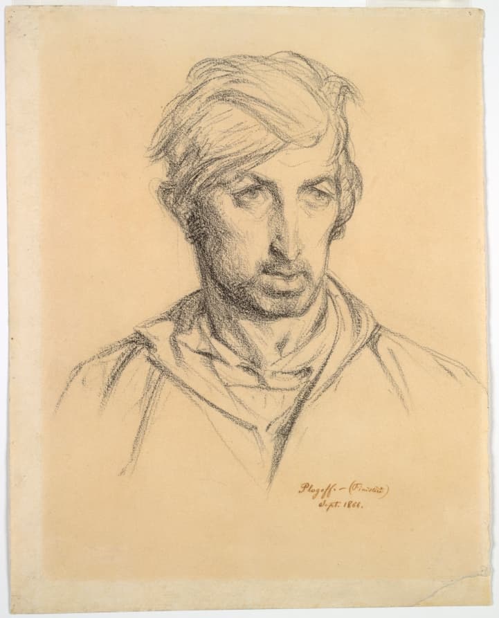 Head of a Man — Henri Regnault