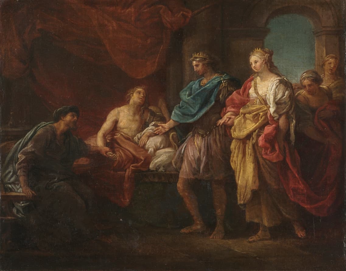 Study for "Antiochus and Stratonice" — Pompeo Batoni