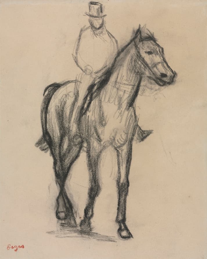 Horse and Rider — Edgar Degas