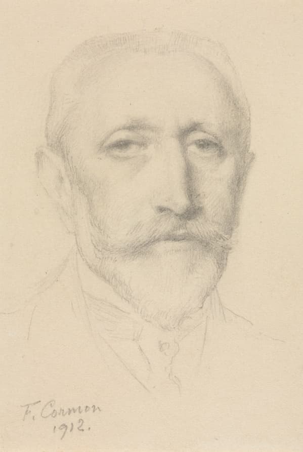 Self-Portrait — Fernand Cormon