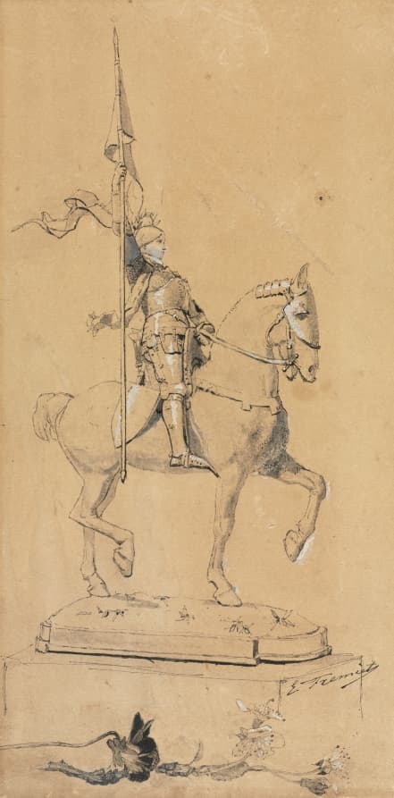 Joan of Arc on Horseback — Emmanuel Fremiet