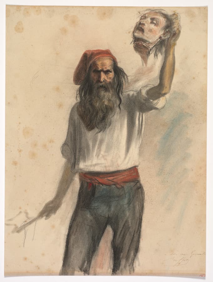Un Borreau (An Executioner) — Auguste Raffet