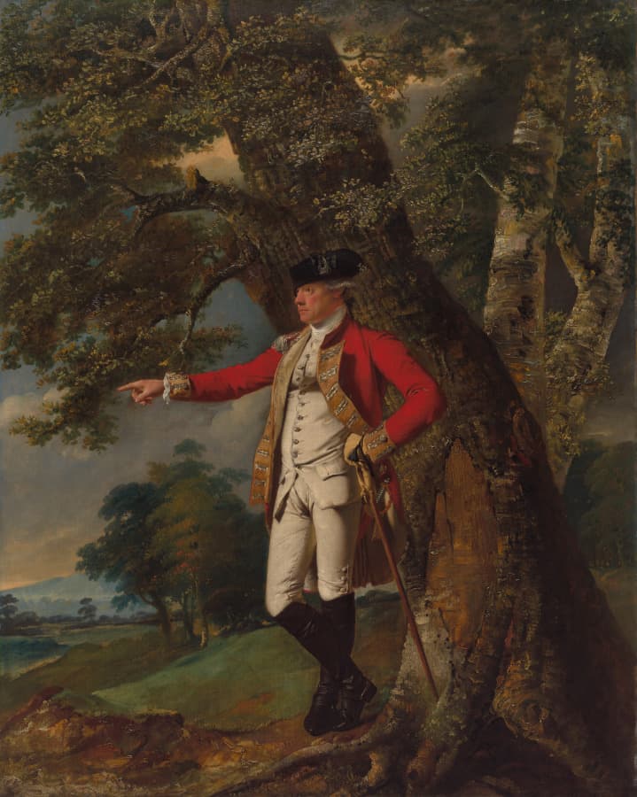 Portrait of Colonel Charles Heathcote — Joseph Wright of Derby