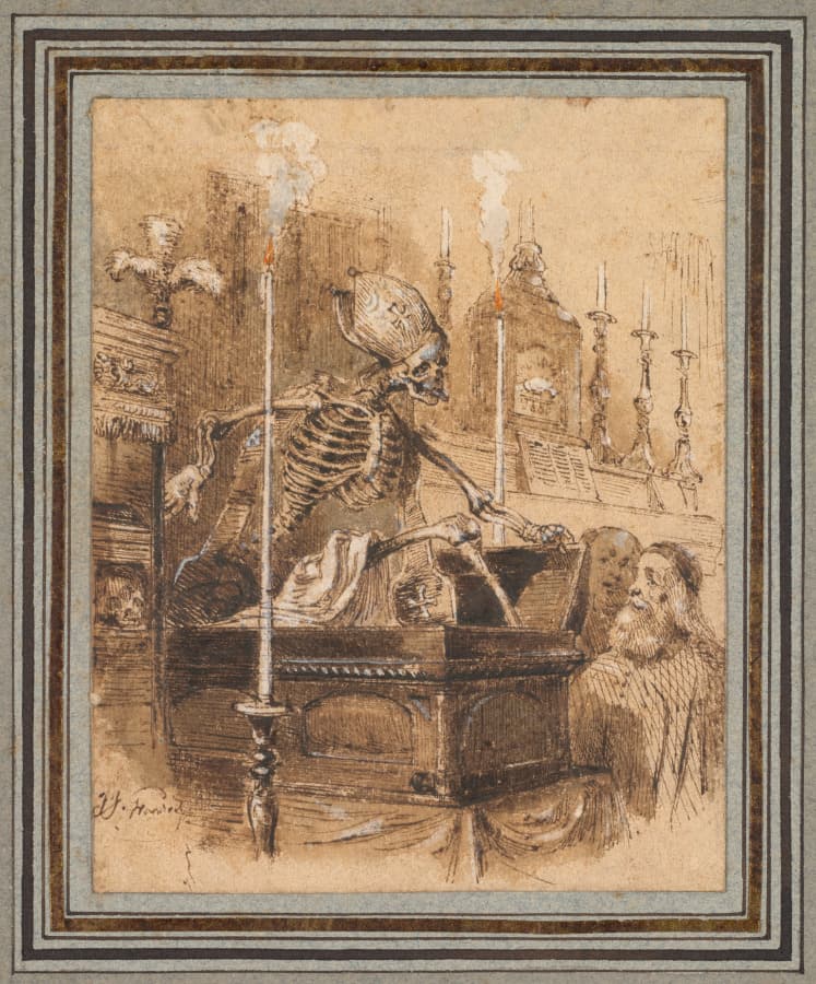 The Relics — Jean-Jacques Grandville