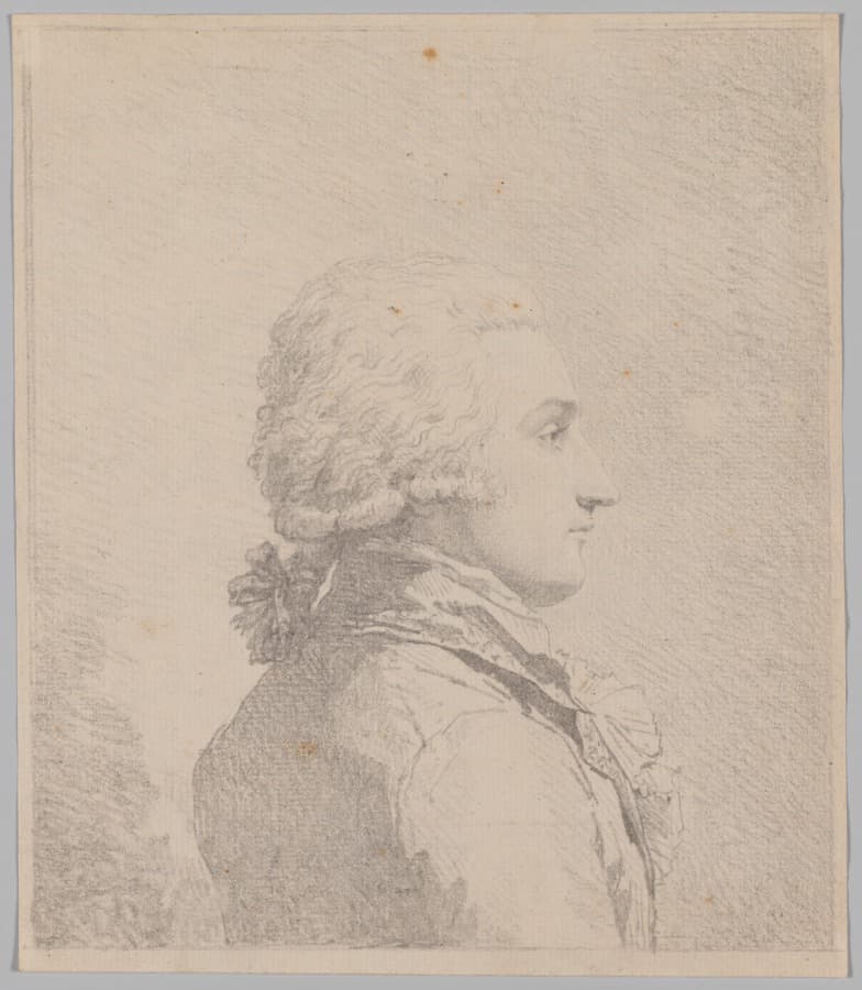 Profile Portrait of a Man — Louis Rolland Trinquesse