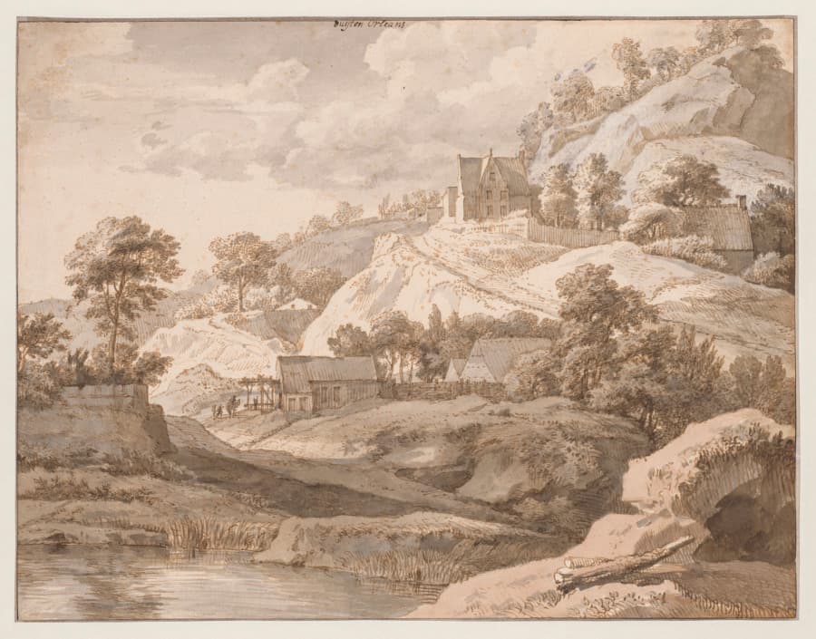 View near Orleans — Isaac de Moucheron