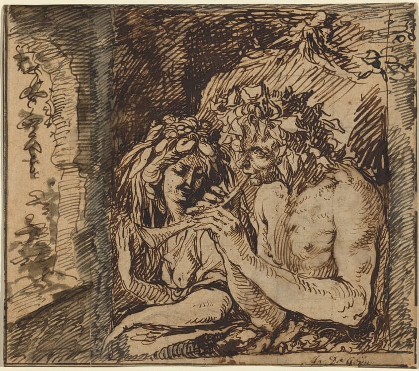Bacchus and Ceres — Jacques de Gheyn II
