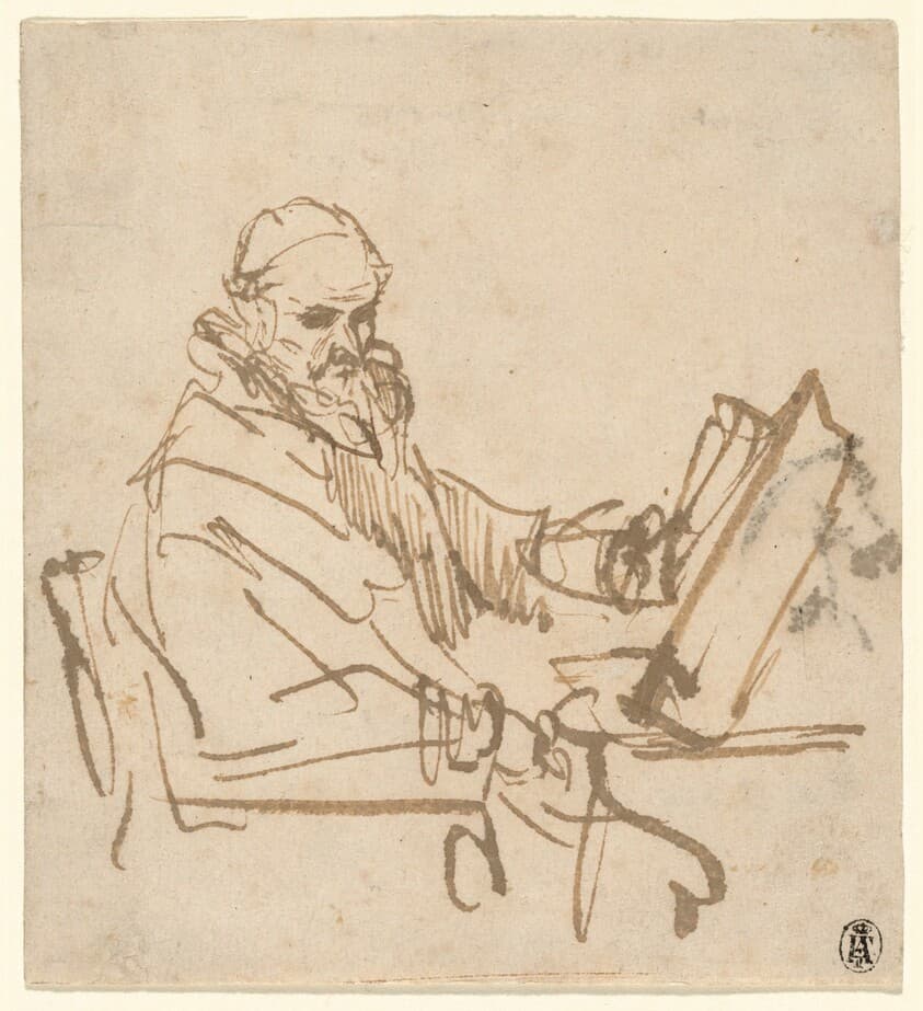 Jan Cornelisz Sylvius, the Preacher — Rembrandt van Rijn