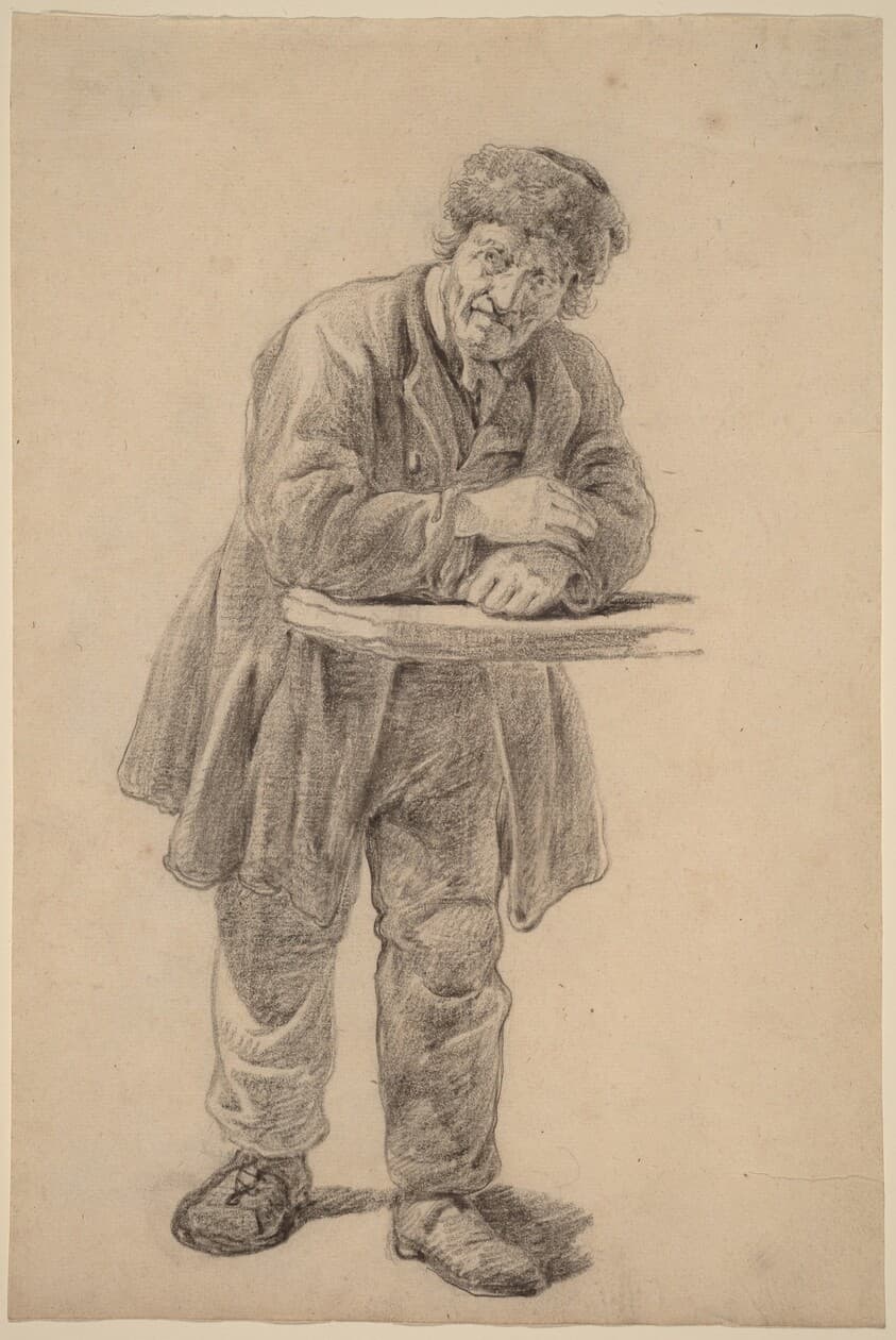 Man Leaning on a Counter — Charles Wesley Jarvis
