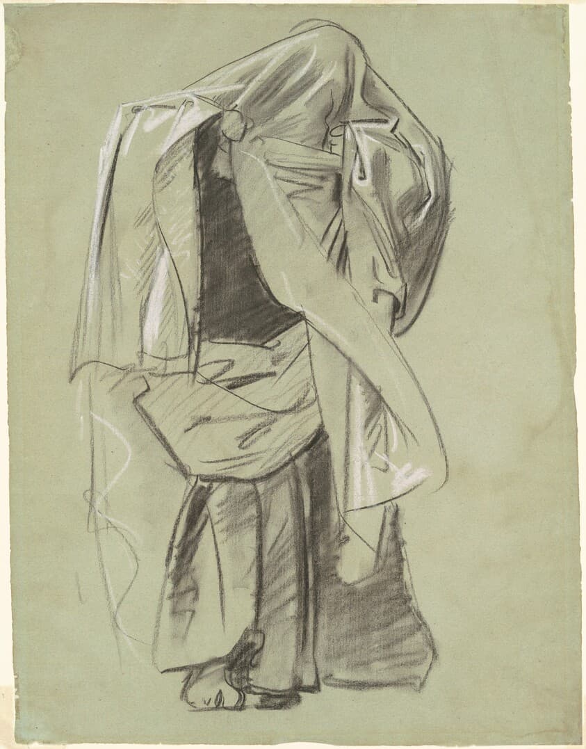 Study for "Frieze of Prophets" — John Singer Sargent