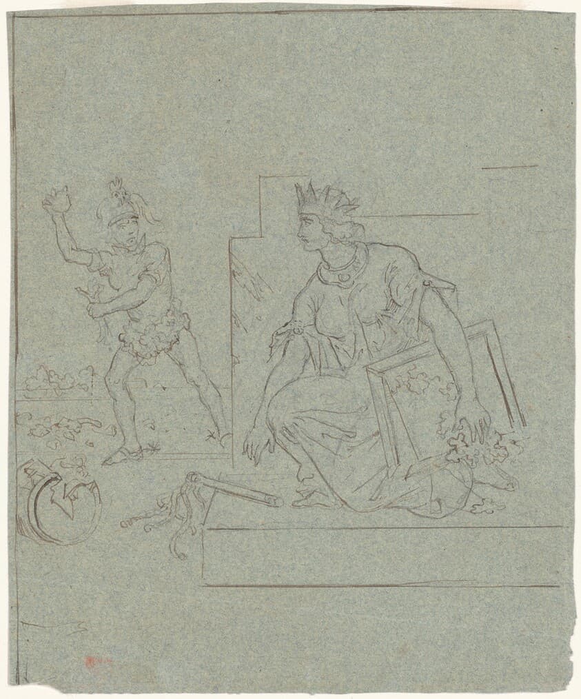 Political Cartoon of the American Civil War — Emanuel Gottlieb Leutze
