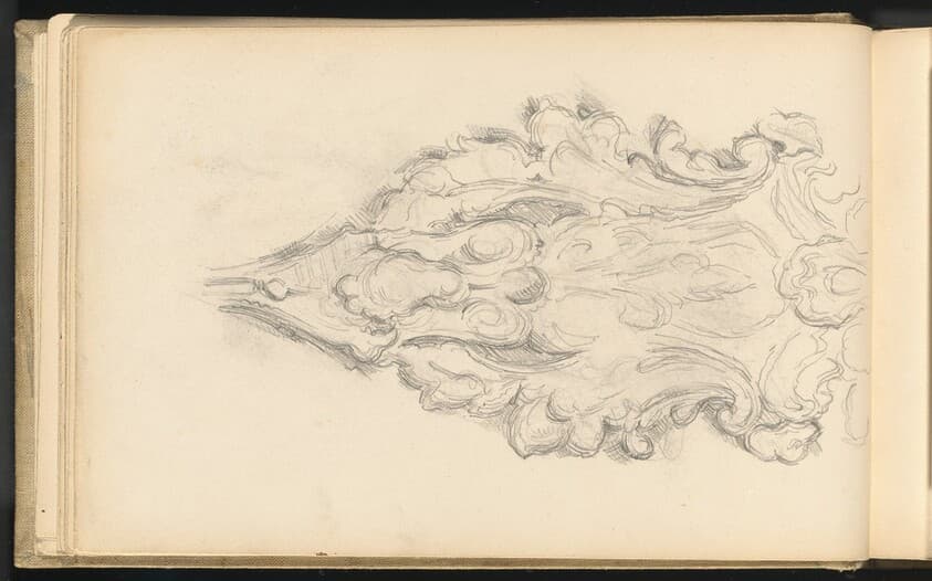 Study of a Decorative Ornament — Paul Cezanne