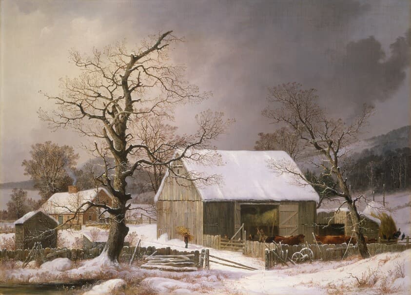 Winter in the Country — George Henry Durrie