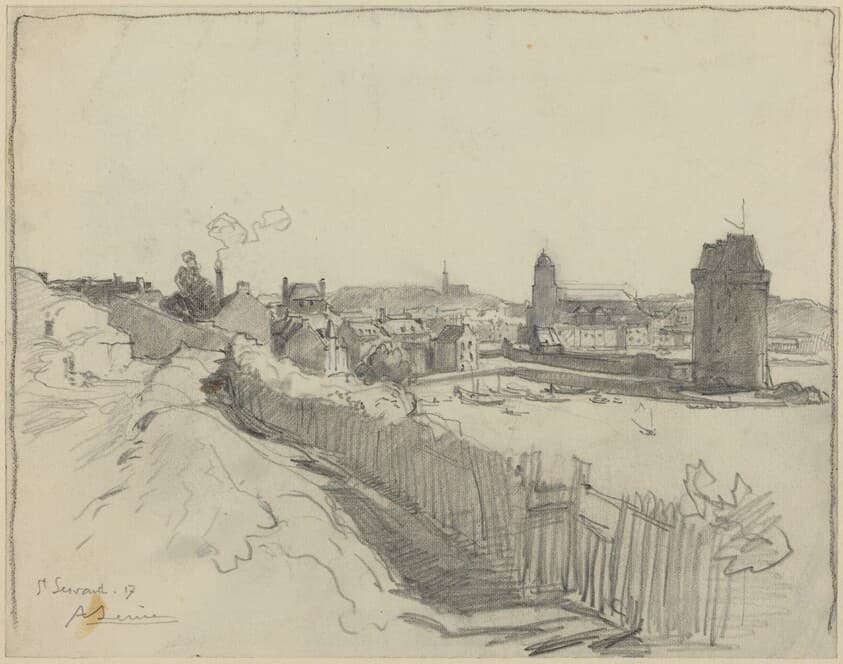 Saint Servan — Auguste Lepère