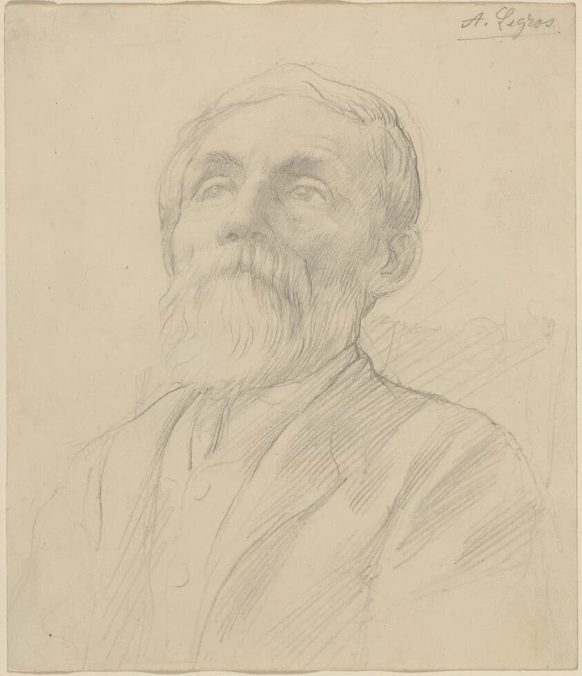 Portrait of an Old Man — Alphonse Legros