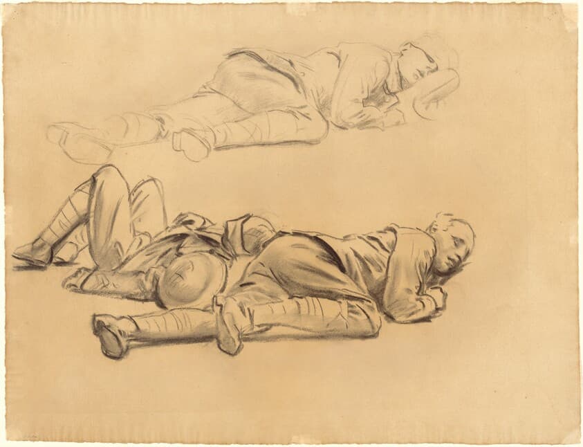 Studies for "Gassed" — John Singer Sargent