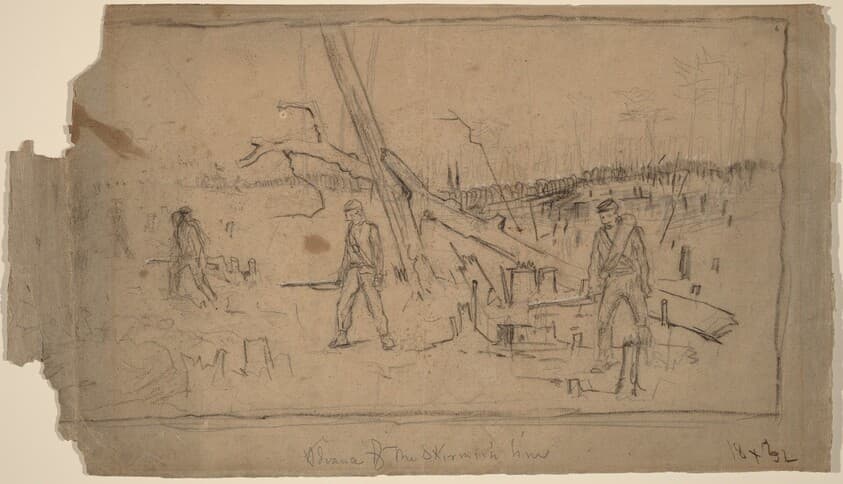 Advance of the Skirmish Line — Winslow Homer