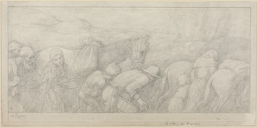 Return of the Peasants — Alphonse Legros