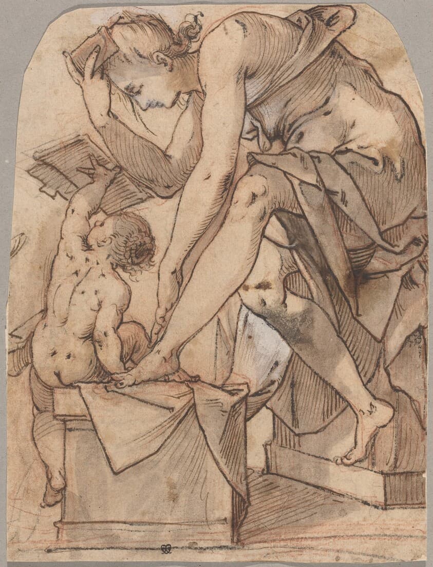 The Toilet of Venus — Joseph Heintz the Elder