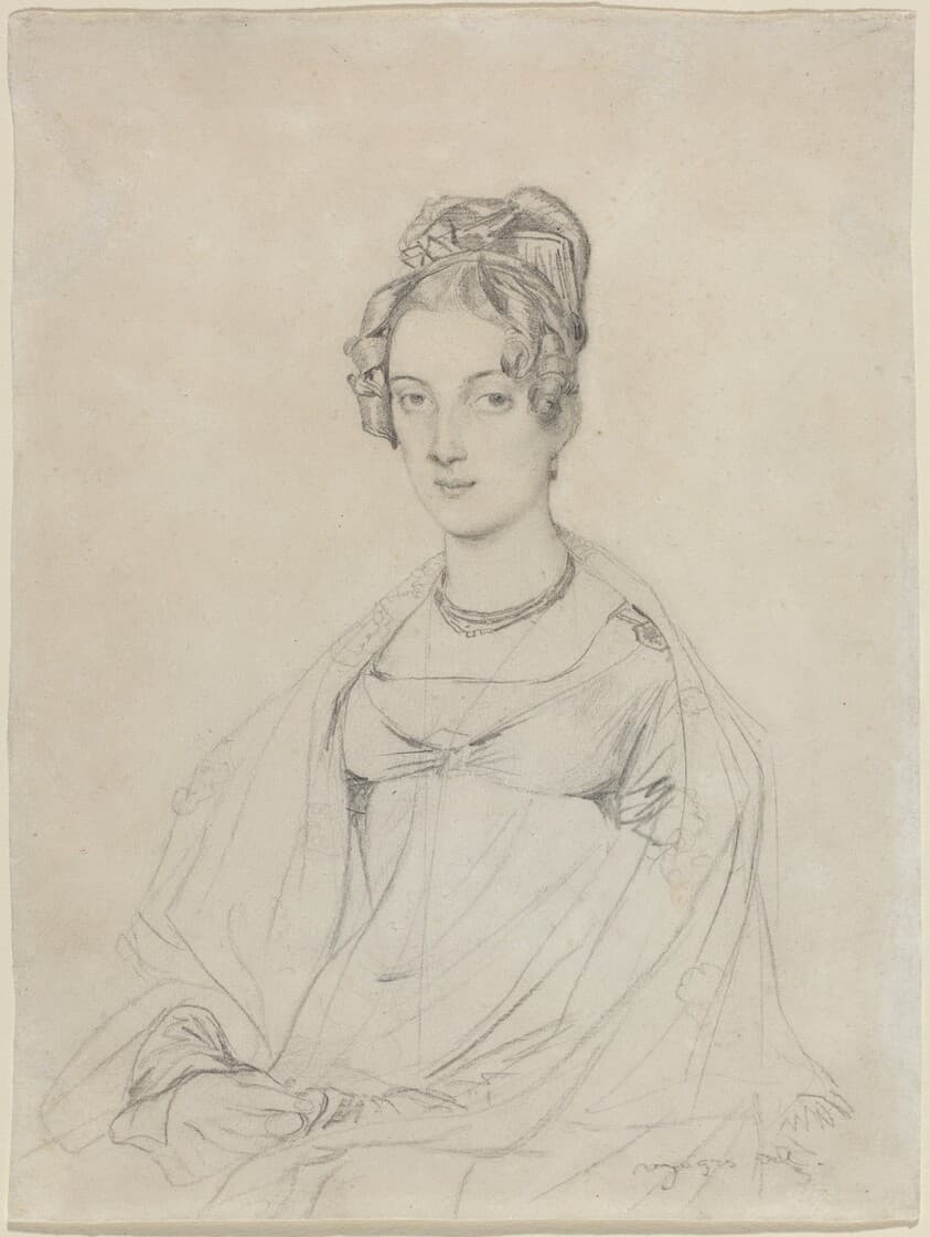 Mrs. Edward Dodwell — Jean-Auguste-Dominique Ingres