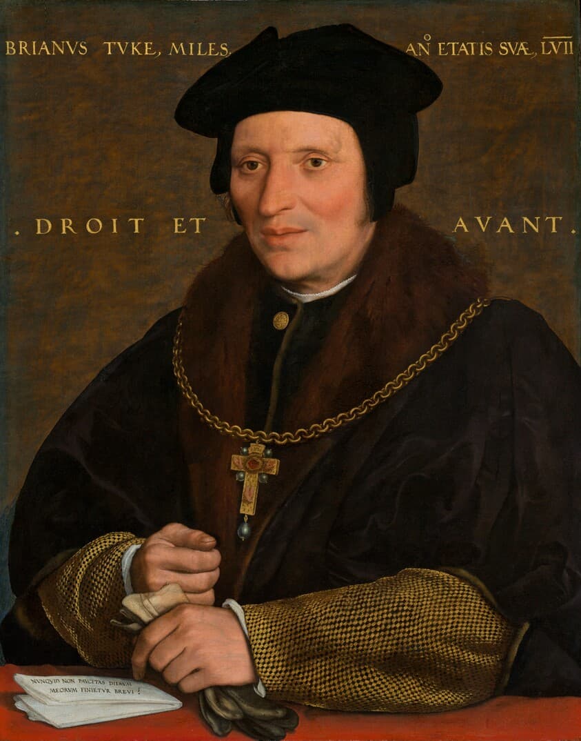 Sir Brian Tuke — Hans Holbein the Younger