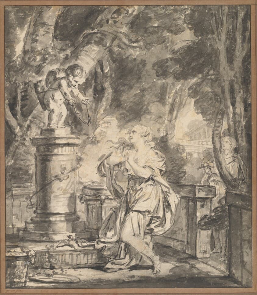Sacrifice to Love — Jean-Baptiste Greuze