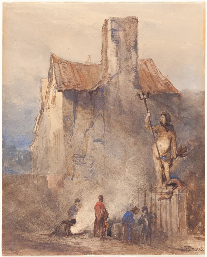 The Bristol Riots: The Burning in the Street — John Skinner Prout