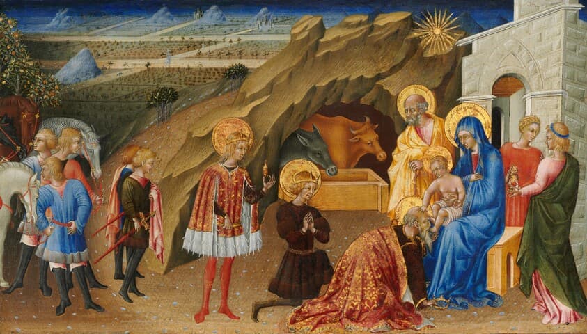 The Adoration of the Magi — Giovanni di Paolo