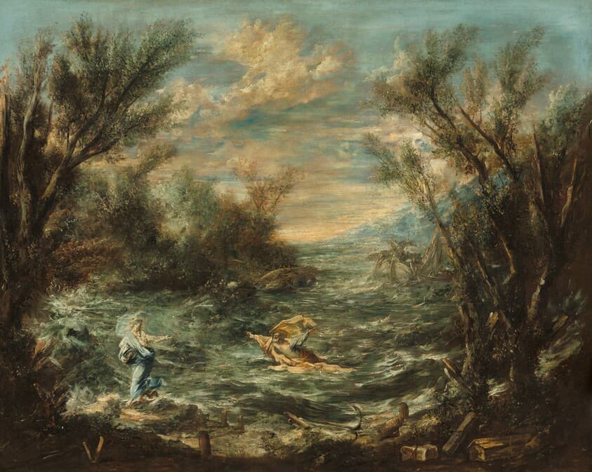 Christ at the Sea of Galilee — Alessandro Magnasco