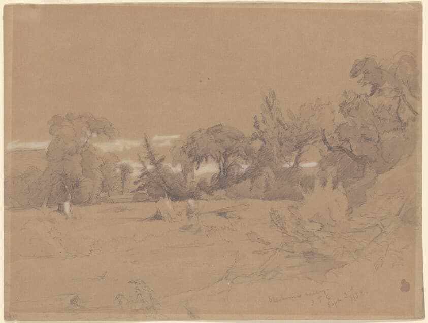 Sherberne Valley — Jasper Francis Cropsey