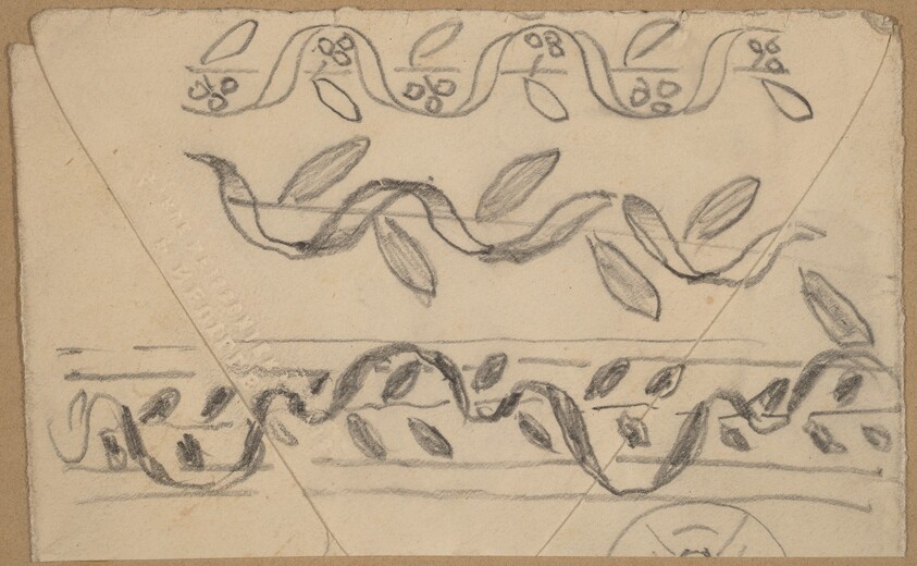 Studies for Border Designs — Charles Sprague Pearce