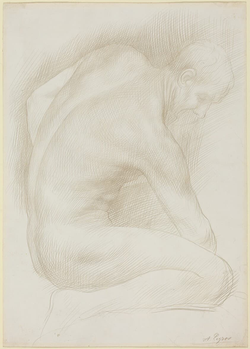 Old Man — Alphonse Legros