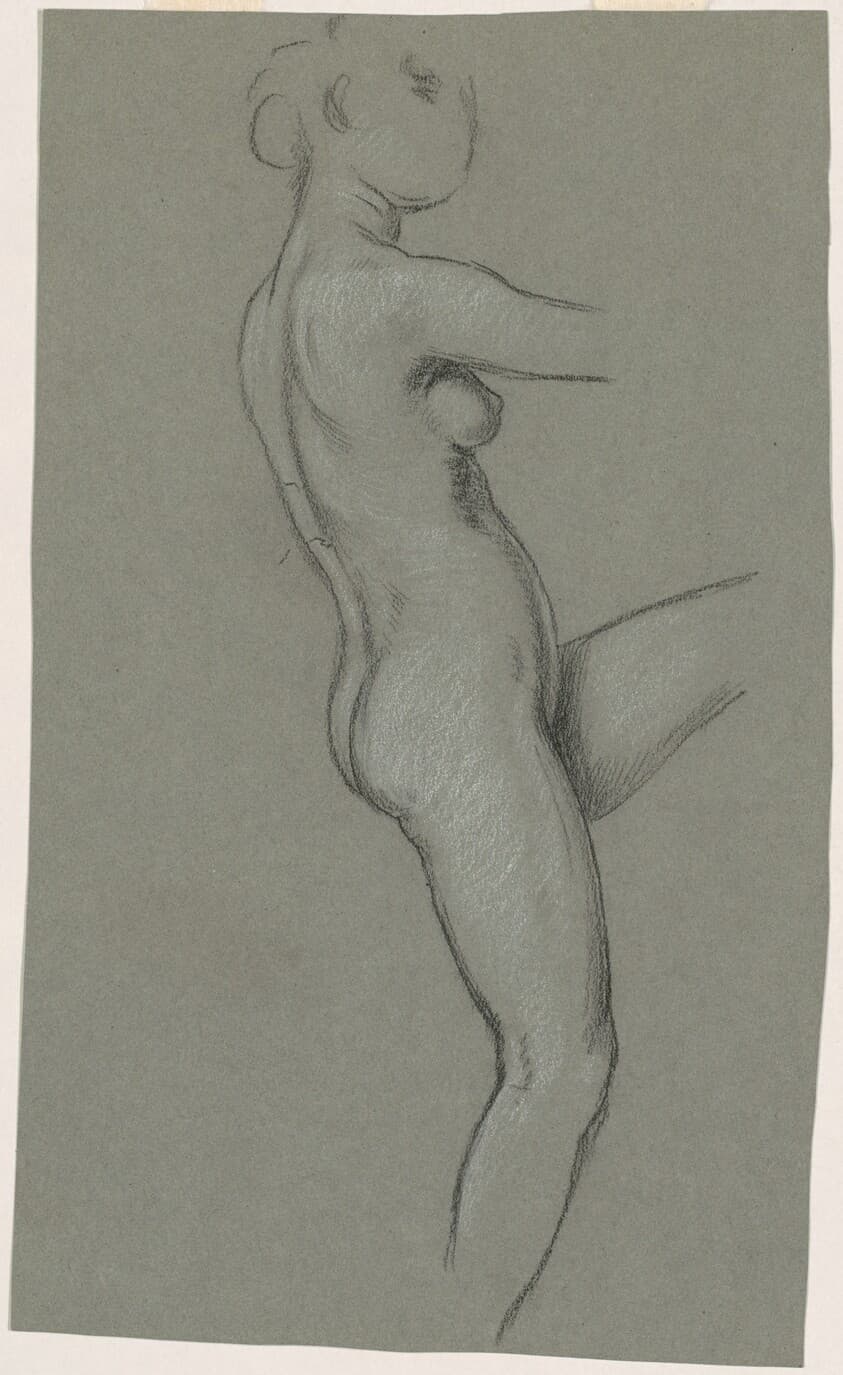 Study for "The Fates Gathering in the Stars" — Elihu Vedder