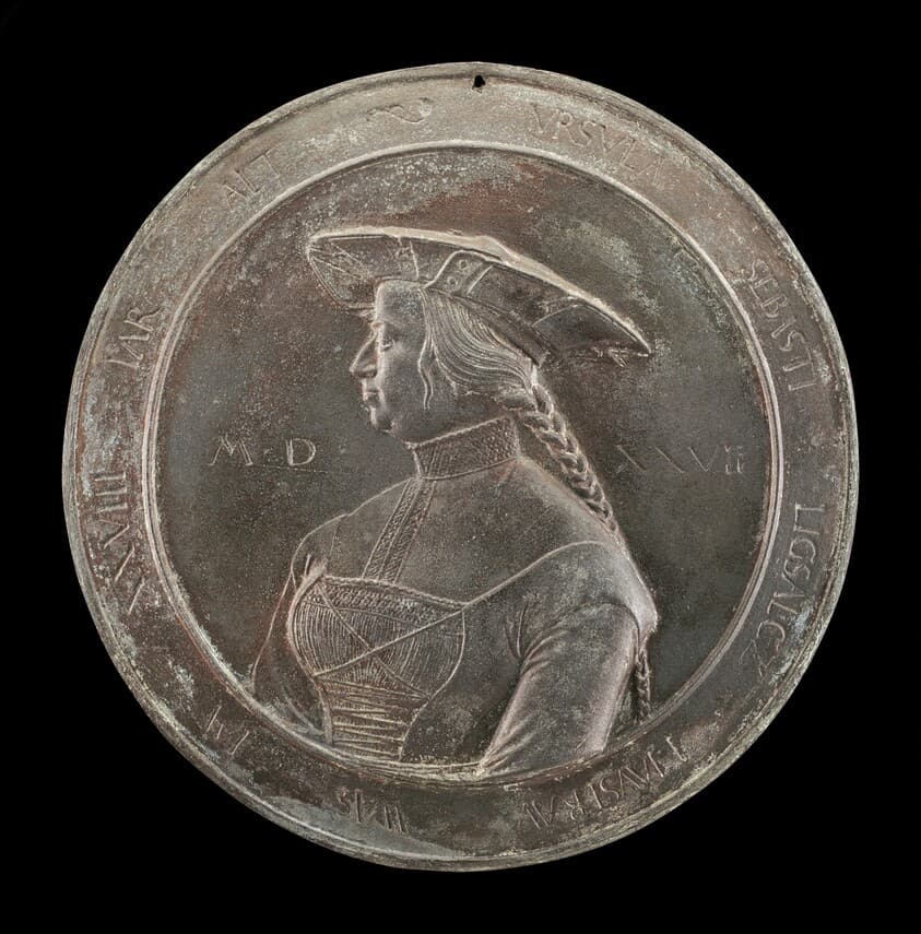 Ursula Saemftl, 1499-1551, Second Wife of Sebastian Liegsalz 1522 — Friedrich Hagenauer