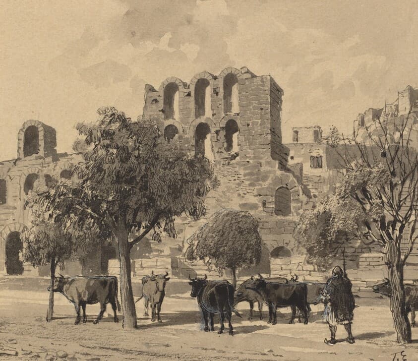 Theater of Herodes Atticus — Themistocles von Eckenbrecher