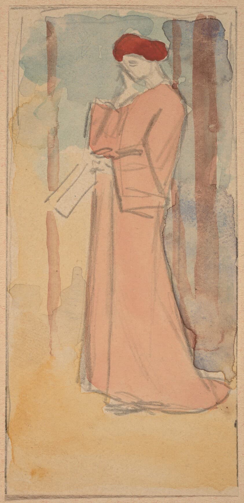 Study for a Panel — Charles Sprague Pearce